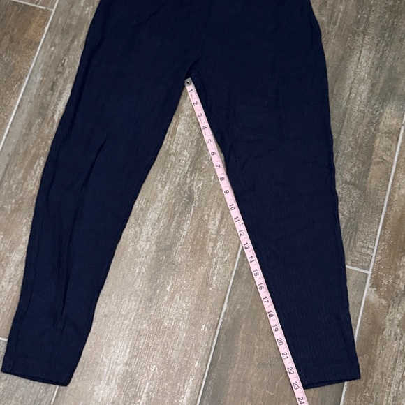 Soma Navy ribbed Pajama lounge Set - Picture 10 of 10